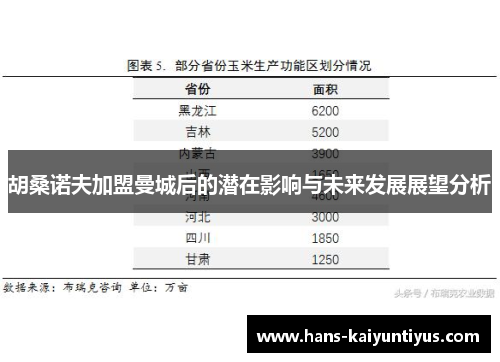 胡桑诺夫加盟曼城后的潜在影响与未来发展展望分析